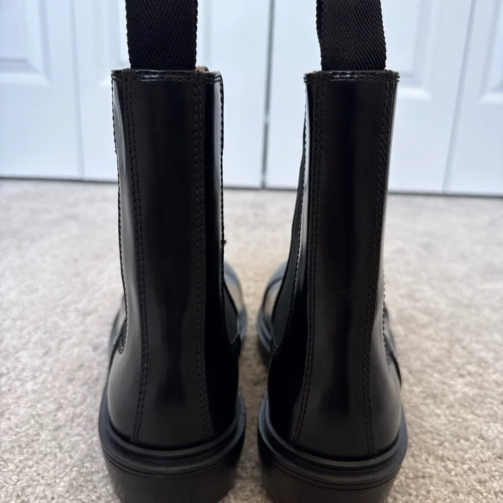 NWOB Bottega Veneta‎ Fireman Ankle Boot Chelsea Boot Black Luxury Size 37